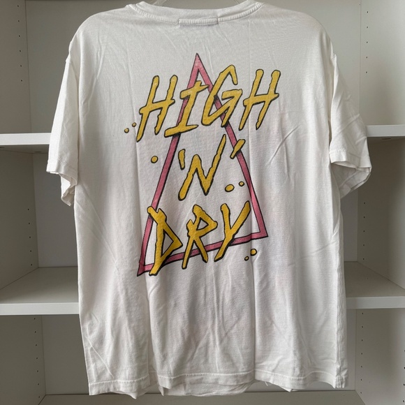Daydreamer Def Leppard High N Dry Weekend Tee Vintage White - Picture 6 of 8